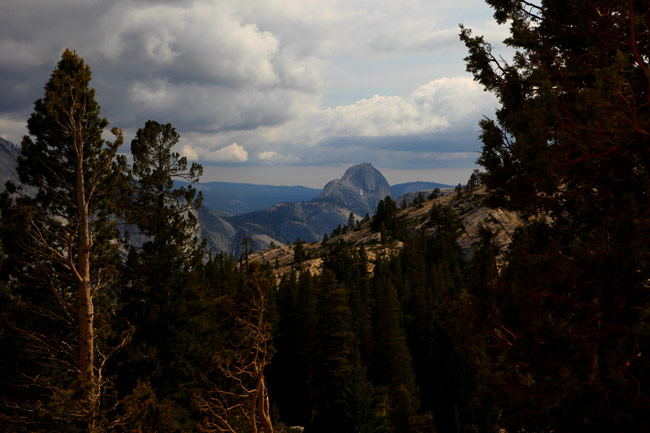 View from Olmsted Point in Yosemite National Park, California