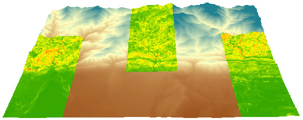DEM in ArcScene