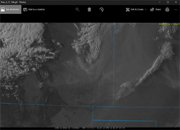 Apr. 17, 2018 wildfire SE Colo.