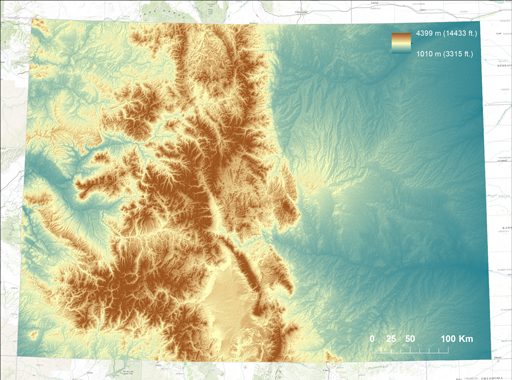 Colorado elevation 